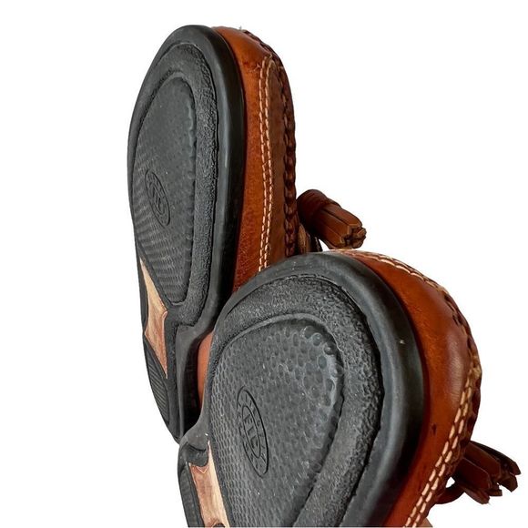 JOHNSTON & MURPHY Passport Tassel Loafers in Brown Men's 10M  Y-04 - Picture 11 of 14